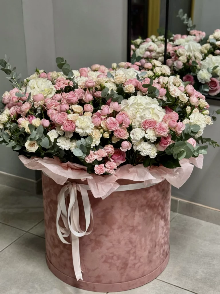 Композиция в коробке Дрим: мечта каждой девушки